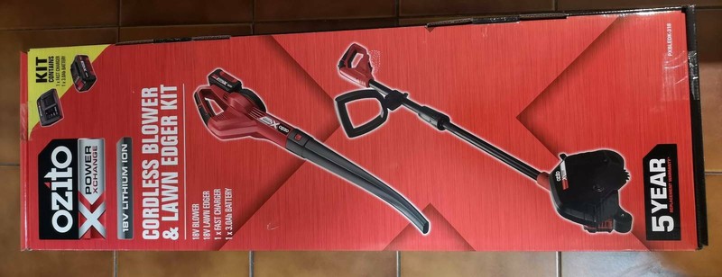 ozito cordless edger